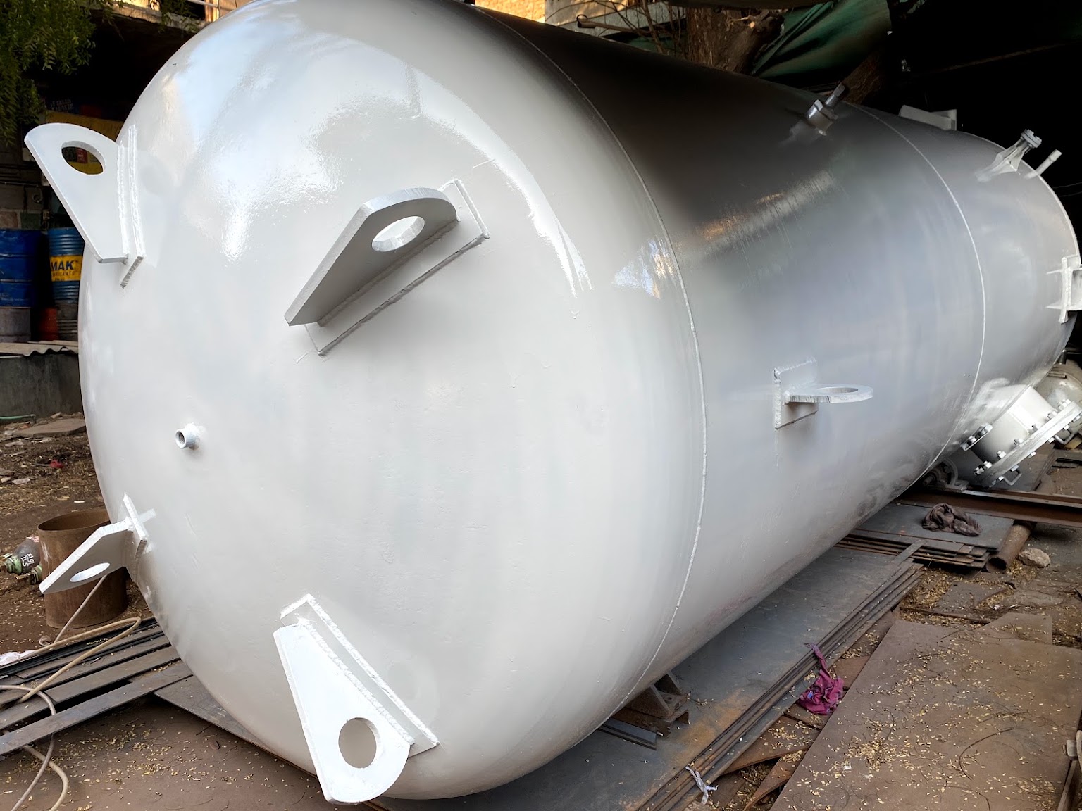 Finished storage vessel — Aircon Industries manufacturing gallery
